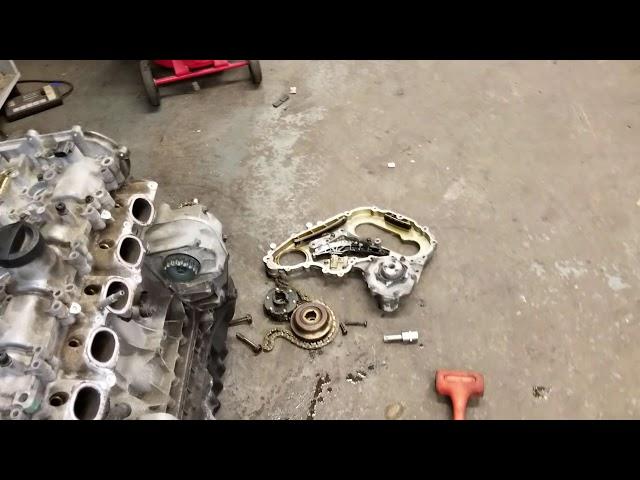 Volvo SI6 3.0T 3.2 Part#4 Valve Cover installation, setting engine timing chain and covers