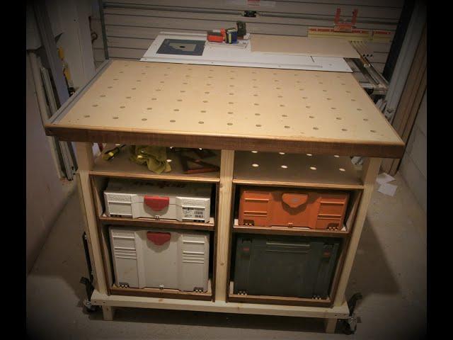 Making a Workbench with an MFT Style Top