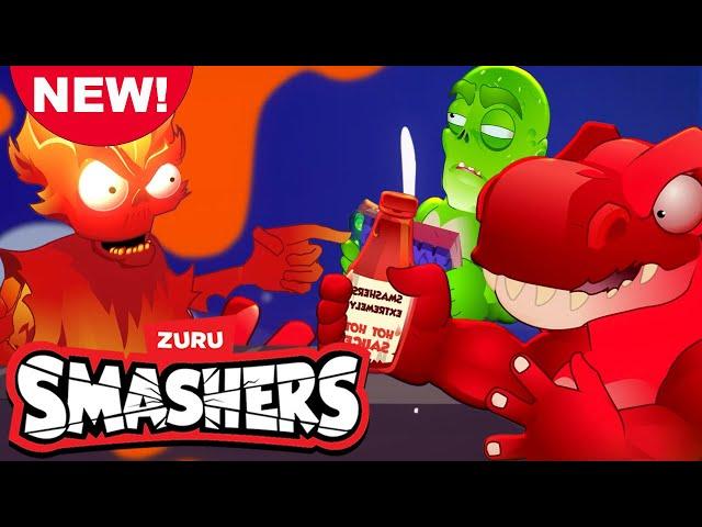 NEW!! Volcano Science Experiment | Kids Cartoons! | STEM | Smashers World | Animated Stories