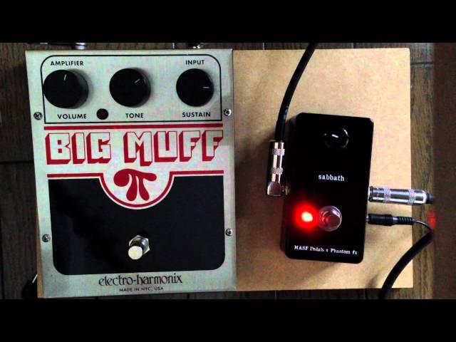 BigMuff & MASF Pedals × Phantom FX SABBATH