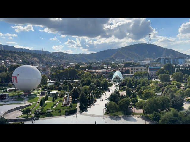 Tbilisi Rike Park - Kartlis Deda 4K 60fps