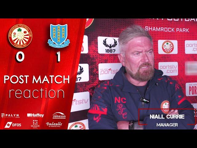 Niall Currie Post Match Interview | Ballymena Utd | 28/09/24