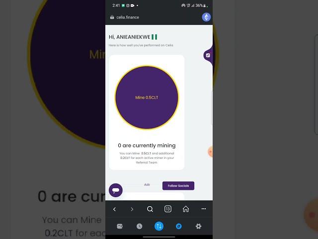 JOIN CELIA WAITLIST for possible $10k airdrop,hurry up guys