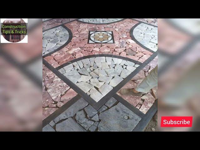 Top 23 Marble cut piece floor designs| Best marble tukdi designs 2022 |