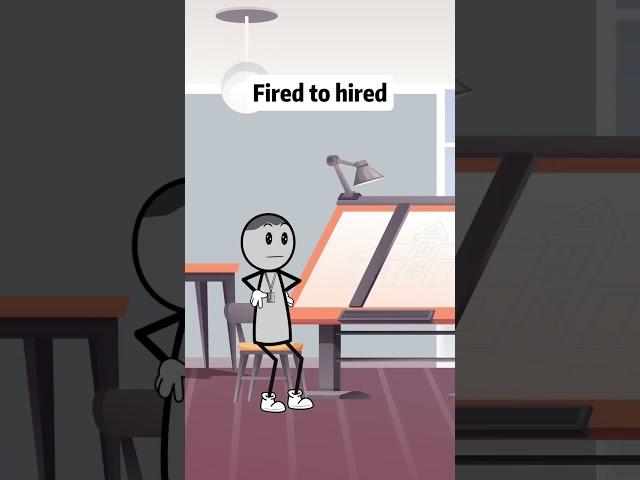 Fired to hired #animations #manager #foryou