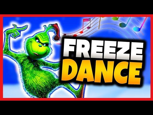 🟢 The Grinch Freeze Dance 🟢 Christmas Brain Break 🟢 Just Dance