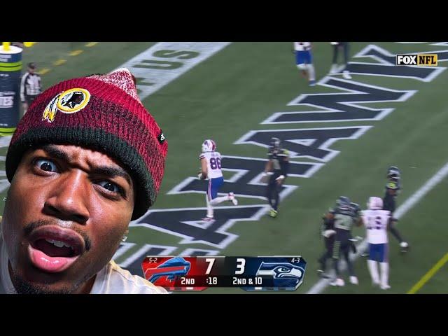 JOSH ALLEN!!! Buffalo Bills vs. Seattle Seahawks Game Highlights | NFL 2024 Season Week 8