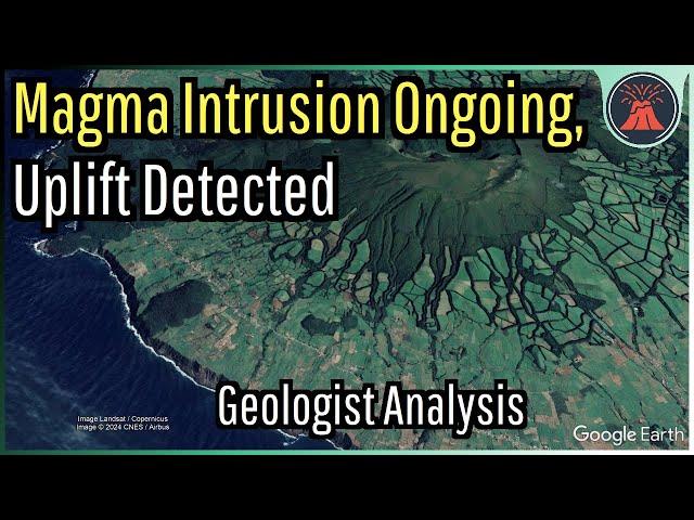 Azores Terceira Volcano Update; Ongoing Magma Intrusion, Alert Level Raised