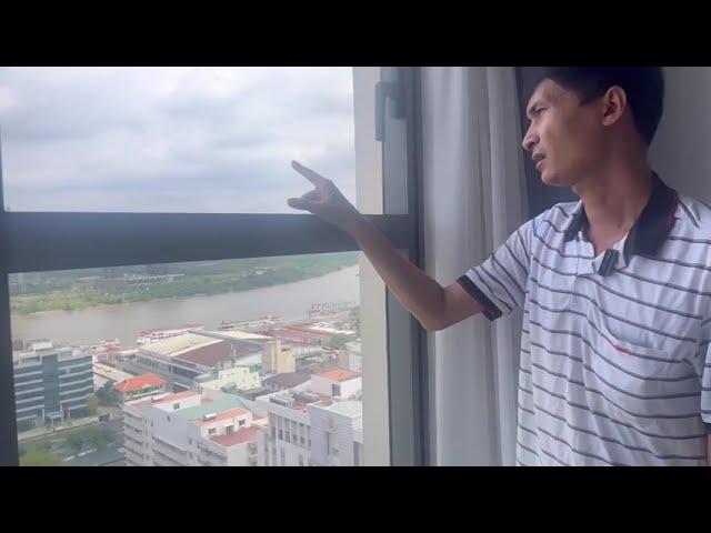 Cho thuê căn hộ Saigon Royal quận 4 diện tích 86m2 view sông nội thất đẹp 2 phòng ngủ