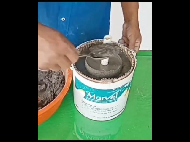 cement pot making | #dkcrafting775