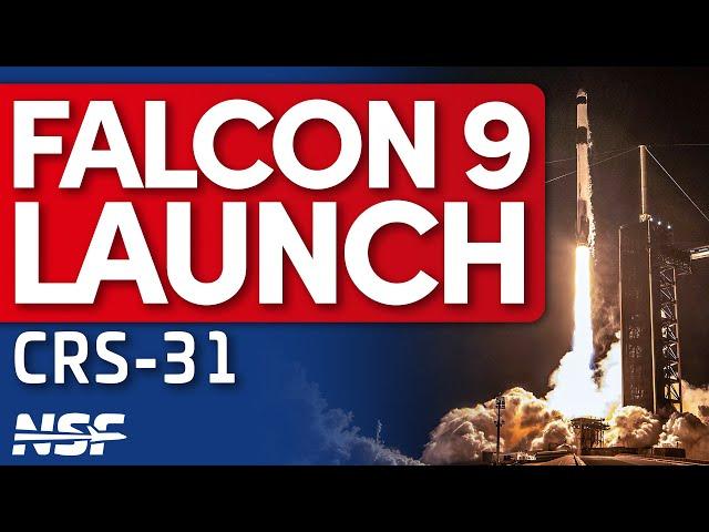  FULL REPLAY: SpaceX Launches CRS-31 | Cargo Dragon to the International Space Station