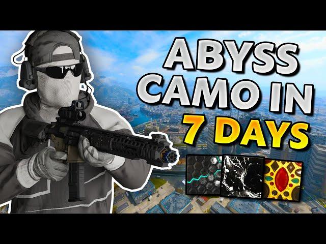 I unlocked the ABYSS CAMO on Black Ops 6 in 7 DAYS!