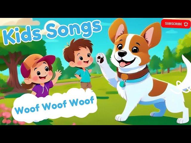 Woof Woof Woof Kids Song I Boomfar Kids Dance Songs & Nursery Rhymes