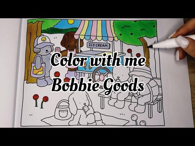 Color With Me: ASMR Bobbie Goods Coloring Book