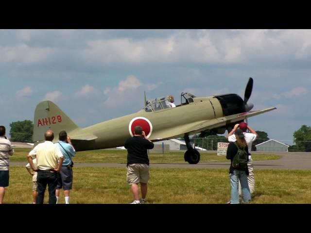 A6M2-21 Zero at Air Expo 2010