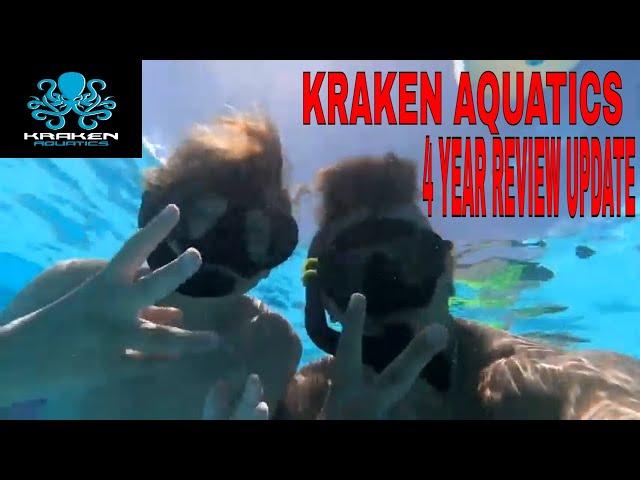 Kraken Aquatics Diving Gear {4 year review update} GIVEAWAY COMING!