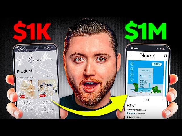 $1,000 Shopify Store vs $1,000,000 Shopify Store