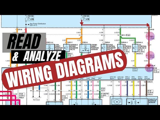 Read & Analyze KIA & Hyundai Wiring Diagram | Component Location, Connector, Pins, Wire Color & More