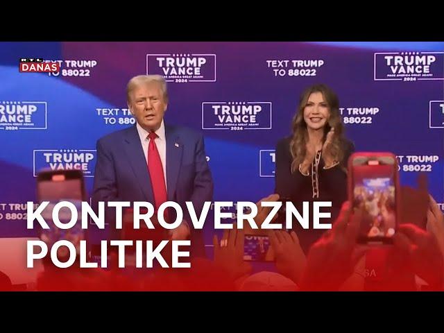 Donald Trump okuplja elitu. Marc Rubio, Kristi Noem, Stephan Miller i Tom Homan | RTL Danas