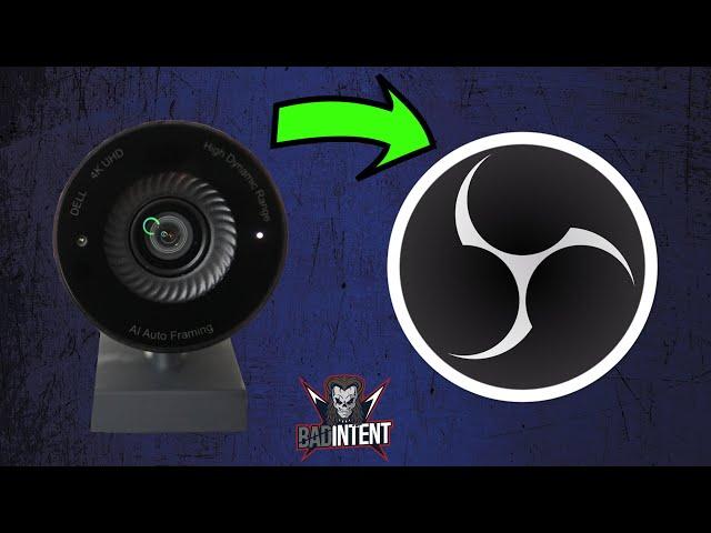 How to add a Webcam to OBS Studio