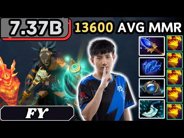 7.37b - Fy SHADOW SHAMAN Soft Support Gameplay 24 ASSISTS - Dota 2 Full Match Gameplay