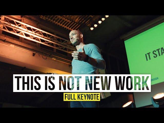 This is NOT New Work! (Full Keynote in German with Captions in English)