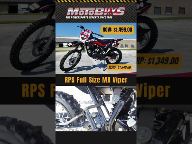 RPS Full Size MX Viper 150cc