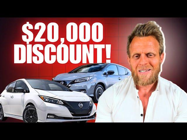 Nissan Leaf gets CRAZY $20,000 discount = like owning 4 Tesla powerwalls!