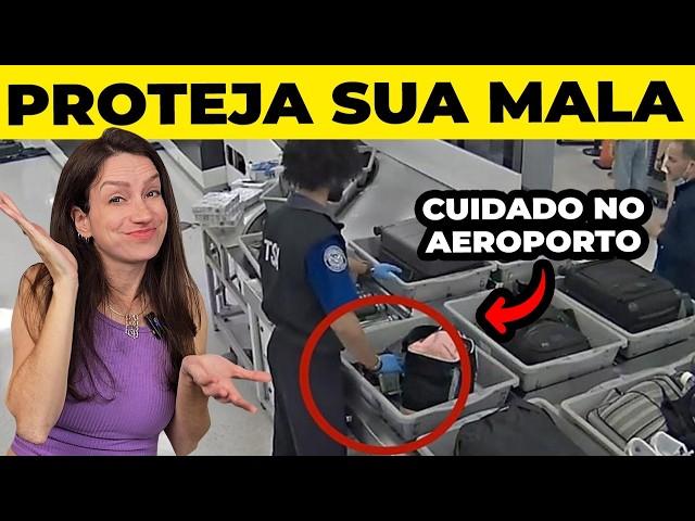 15 TRUQUES PARA PROTEGER SUA BAGAGEM DESPACHADA NO AEROPORTO - EVITE ROUBOS E GOLPES