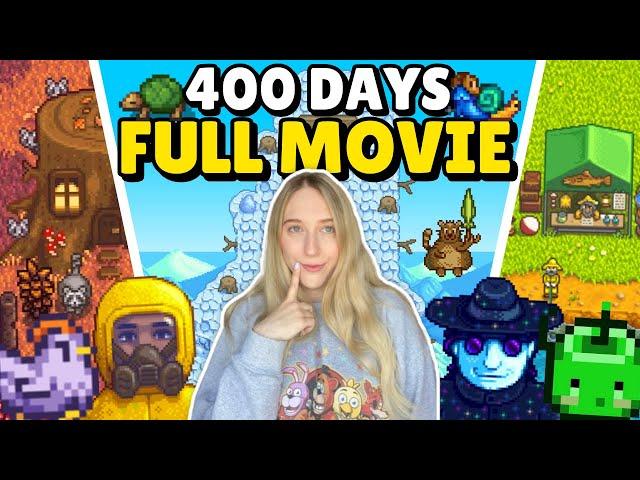 I played 400 days of Stardew Valley 1.6 (MEGA MOVIE)