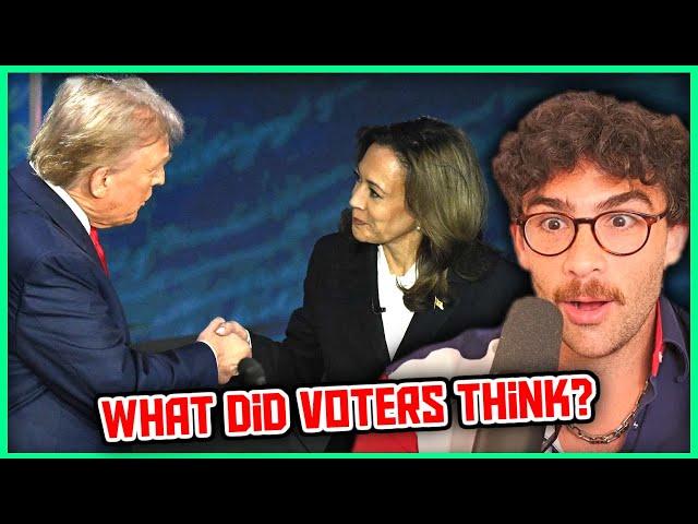 Debate Recap & Highlights: What Did Voters Think? | Hasanabi Reacts