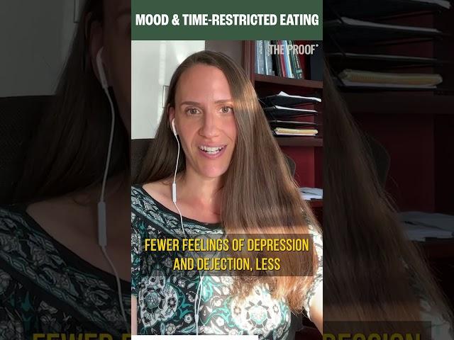 Does Time-Restricted Eating Affect Mood? | Dr. Courtney Peterson | The Proof Shorts EP 232 #shorts