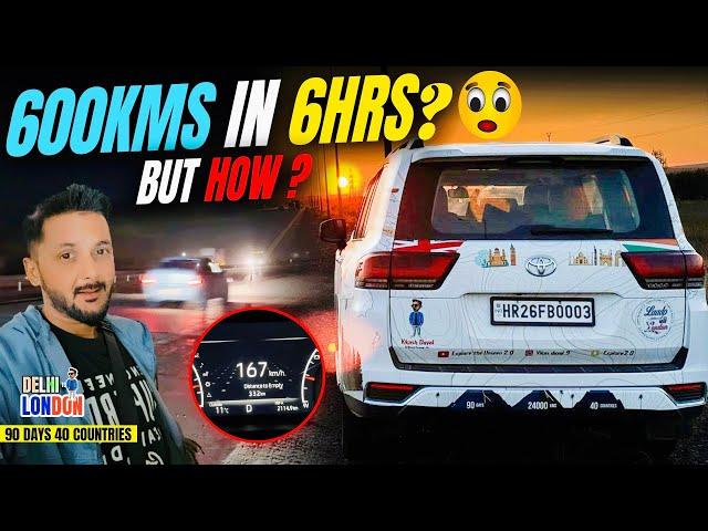 Live Race On Kazakhstan National Highway Ne Hosh Uda Diye ? (Ep : 39)| India To London Road Trip