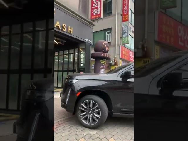 캐딜락 에스컬레이드가 SUV 끝판왕인 이유! #아트워시