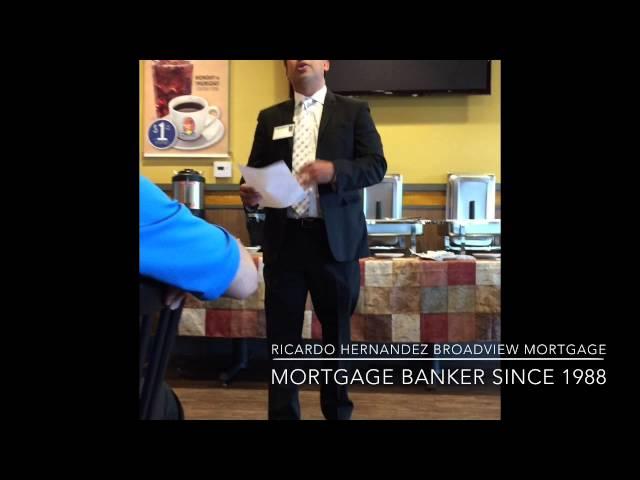 Ricardo Hernandez from Broadview Mortgage