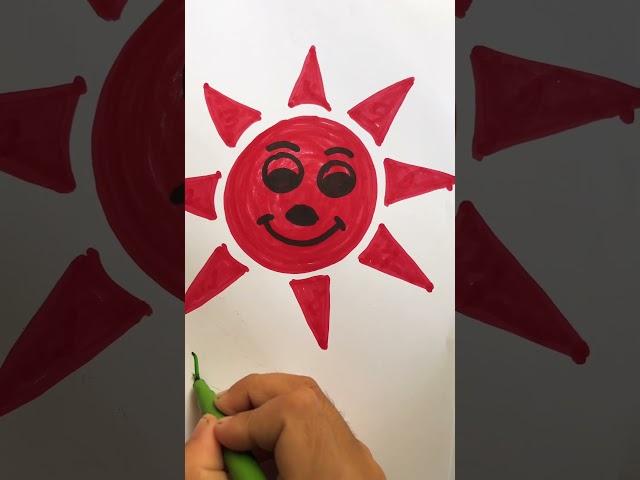 Drawing Mr. Sun Sprunki #mrsun #sprunki #incredibox #animation #newcharacter #draw #colors