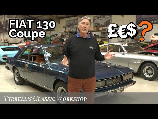 The luxury Italian car you've possibly never heard of - Fiat 130 coupé | Tyrrell's Classic Workshop