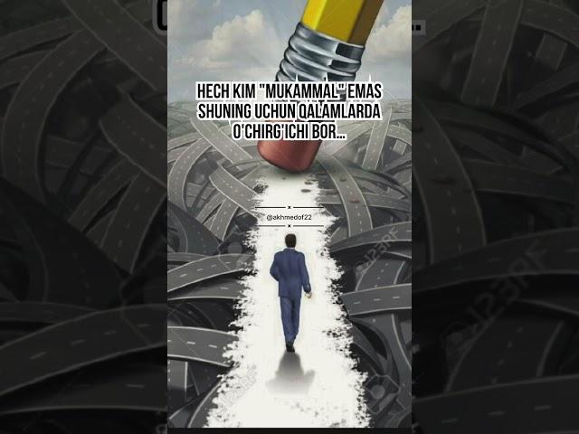 Hech kim… #hikmatlisozlar #quotes #aforizmlar #sad #hikoya #motivation #love #rek