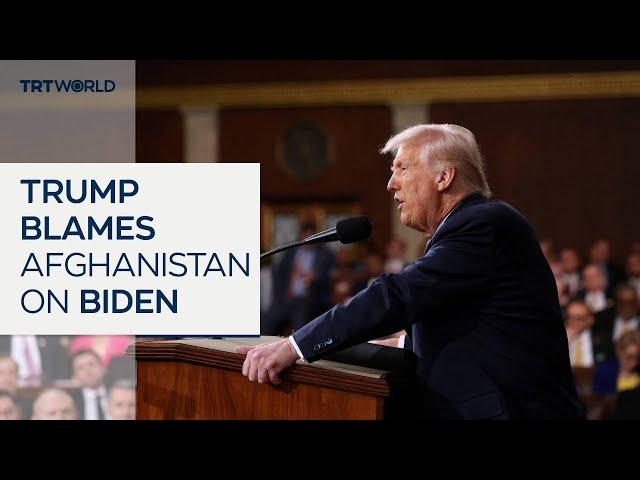 Trump criticises Biden's removal of troops from Afghanistan