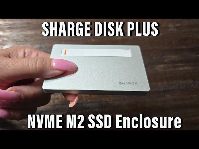 Sharge Disk+ Review: Ultra-Fast Storage with Style!  | First Look