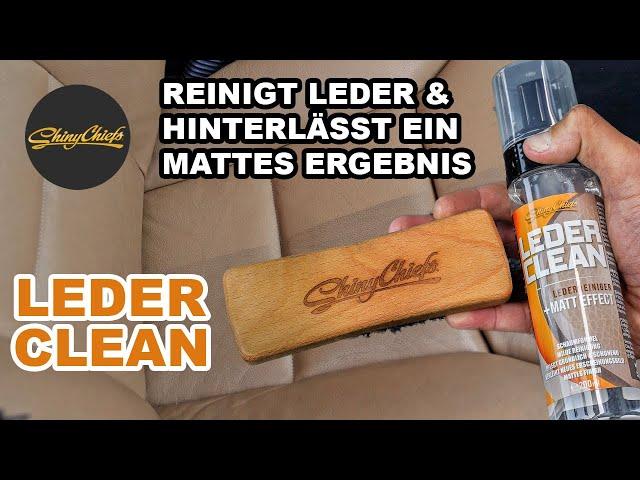 Speckiges & verschmutztes Leder reinigen - So geht´s!