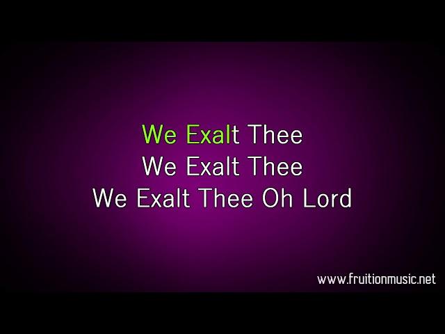 Worship Medley #1(Bb) [Instrumental w/ Lyrics]