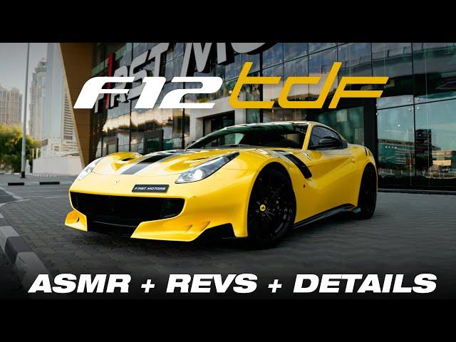 Ferrari F12 TDF: Track-level Performance On The Road (ASMR + 4K Cinematic)