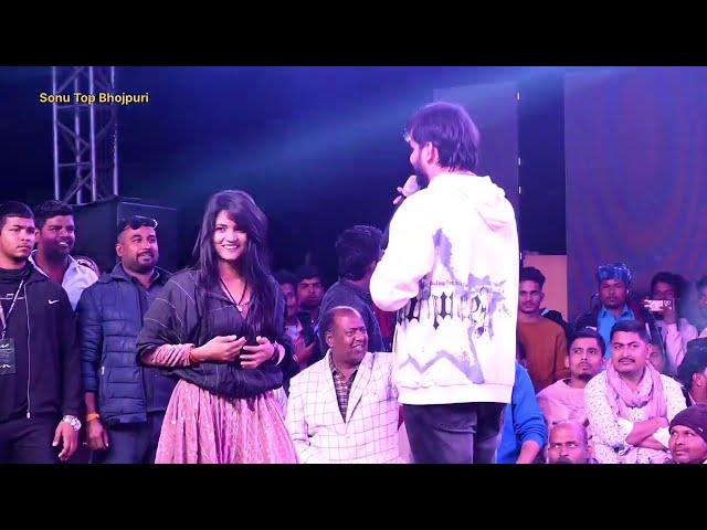 दोनों के मिक्सी बा कला कला |#Arvind akela kallu #Mahi #Manisha majedar stage program Siwan