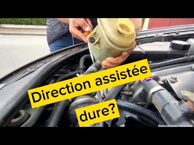 Direction assistée dure ? je vous donne la solution