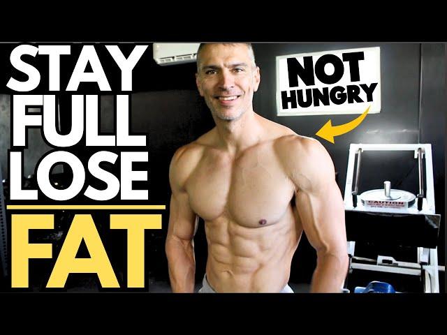 How To Stay Full On A Calorie Deficit | Food | Cardio | Hacks