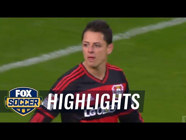 Chicharito vs. Schalke: All Touches |  2015–16 Bundesliga Highlights