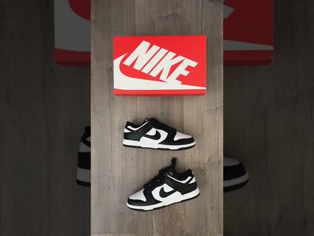 Nike Dunk Low White/Black ‘Panda’ Unboxing