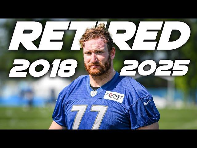 Detroit Lions C Frank Ragnow Officially Retired