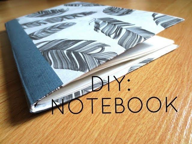 DIY: Custom Notebook from Old Cereal Box 